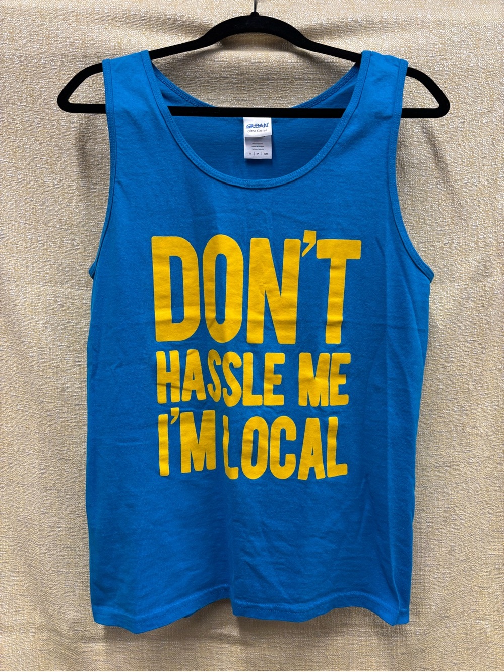 T-shirt with printed text